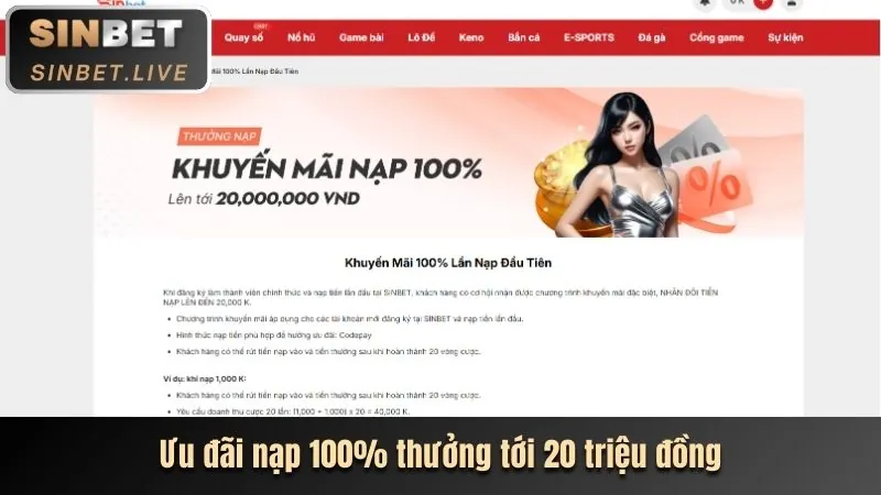Thưởng nạp tiền hàng ngày biz88 nhà cái